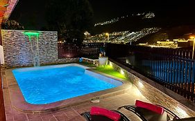 Villa Puerto Rico In Front Of The Shopping Center With Private Heated Saltwater Pool With Jacuzzi & Arcade Games & T Able Foot Ball